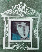 Load image into Gallery viewer, StencilGirl Products - Faux Austrian Window 6" x 6" Stencil (S432)