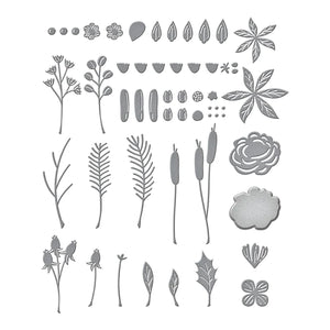 Spellbinders Paper Arts Cutting Dies Holiday Blooms (S5-527)