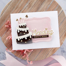 Load image into Gallery viewer, Spellbinders Paper Arts Cutting Dies Topsy Turvy Cake (S6-195)