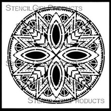 Load image into Gallery viewer, StencilGirl Products - Boho Mandala Circle 6" Stencil by Gwen Lafleur (S609)