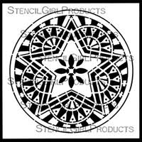 Load image into Gallery viewer, StencilGirl Products - Gwen Lafleur Boho Star Circle S610