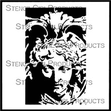 Load image into Gallery viewer, StencilGirl Products - Stone Face 6" Stencil (S696)
