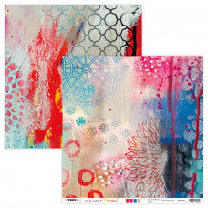 Art by Marlene Artsy Arabia Scrapbook Paper No. 2