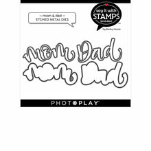 Load image into Gallery viewer, Photoplay Say it With Stamp &amp; Die Set - Mom &amp; Dad (SIS2139/2140)
