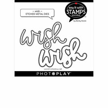 Load image into Gallery viewer, Photoplay Say it With Stamp &amp; Die Set - Wish (SIS2145/2146)
