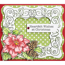 Load image into Gallery viewer, Stampendous Fran's Clear Stamps Christmas Frame (SSC1404)