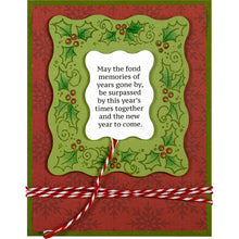 Load image into Gallery viewer, Stampendous Fran's Clear Stamps Christmas Frame (SSC1404)