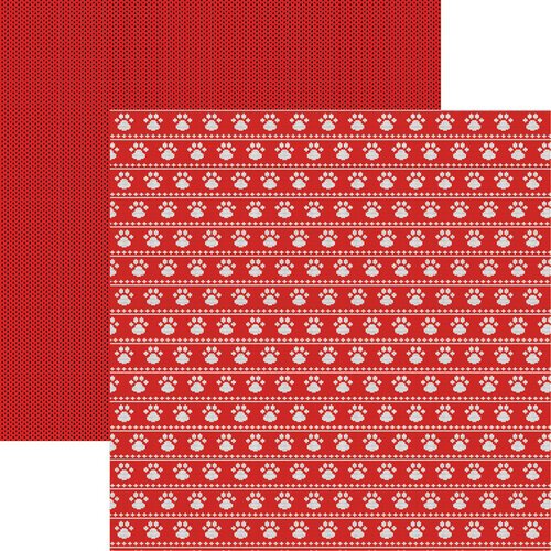 Reminisce 12x12 Scrapbook Paper Puppy Sweater (SSW-002)