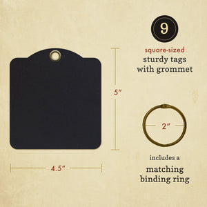 Graphic 45 Staples Square Black Tag Album (4501283)