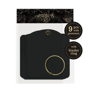Graphic 45 Staples Square Black Tag Album (4501283)