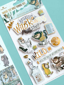 Paper House Productions Where the Wild Things Are Collection Dimensional Stickers (STDM-0333)