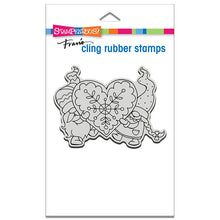 Load image into Gallery viewer, Stampendous Fran's Cling Rubber Stamps Gnome Love (CRP335)