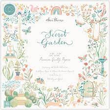 Craft Consortium Clare Therese Secret Gardens Premium Collection 12x12 Paper Pad