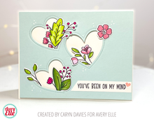 Load image into Gallery viewer, Avery Elle Photopolymer Clear Stamp & Die Set Sending Flowers (D-20-41)