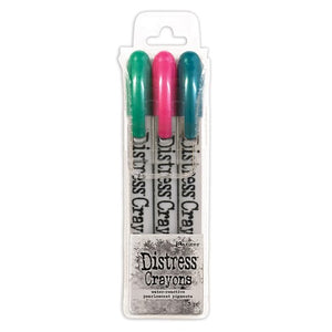 Tim Holtz Distress® Holiday Pearlescent Crayon Set #4 (TSCK81180)