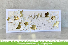 Load image into Gallery viewer, Lawn Fawn Lawn Cuts Custom Craft Dies - So Joyful Line Border (LF2449)
