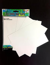 Load image into Gallery viewer, Tim Holtz Alcohol Ink Yupo Cardstock White 5s7 (TAC63339)