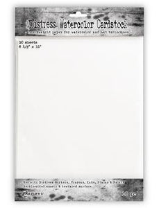 Tim Holtz Distress Watercolor Cardstock 8 1/2" x 11" (TDA53927)