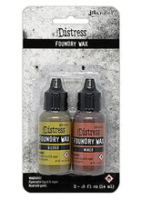 Load image into Gallery viewer, Tim Holtz Distress Foundry Wax Kit Mined/Gilded (TDAK80435)