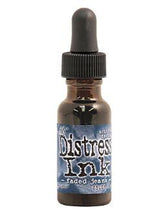 Load image into Gallery viewer, Tim Holtz Distress Ink Re-Inker Faded Jeans (TIM21575)