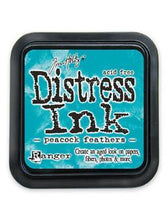 Load image into Gallery viewer, Tim Holtz Distress Ink Pad Peacock Feathers (TIM34933)