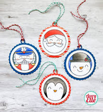 Load image into Gallery viewer, Avery Elle Elle-Ments Custom Steel Dies Holiday Circle Tag Die (D-20-27)
