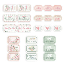 Load image into Gallery viewer, P13 Let Your Creativity Bloom Collection Ephemera Tickets (P13-CRB-38)