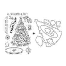 Load image into Gallery viewer, Hero Arts Stamp & Die Set O Christmas Tree (SB336)