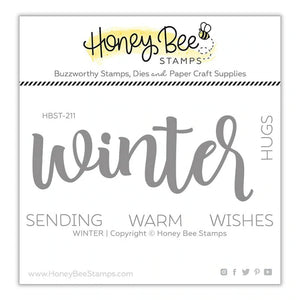 Honey Bee Stamps Winter Buzz Words (HBST-211)