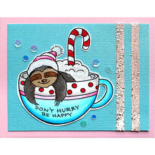 Load image into Gallery viewer, Stampendous Fran's Cling Stamps Sloth Mug (CRW212)
