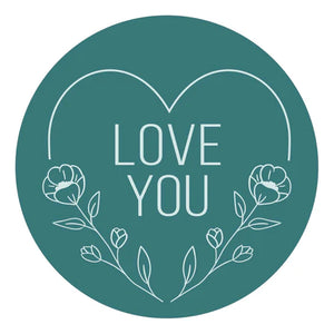 Spellbinders Paper Arts Wax Seal Stamp Love You Heart (WS-018)