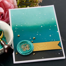 Load image into Gallery viewer, Spellbinders Paper Arts Sealed Collection Wax Beads Teal (WS-034)