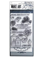Load image into Gallery viewer, Wendy Vecchi Stamp, Die & Stencil Set Warm Wishes (WVZ75257)