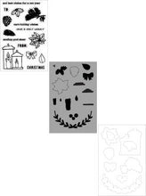 Load image into Gallery viewer, Wendy Vecchi Stamp, Die & Stencil Set Warm Wishes (WVZ75257)