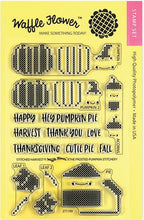 Load image into Gallery viewer, Waffle Flower Stitched Harvest Stamp Set (271199)