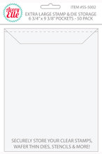 Load image into Gallery viewer, Avery Elle Extra Large Stamp & Die Storage Pockets (SS-5002)