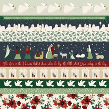 Load image into Gallery viewer, Echo Park Paper Co. Away in a Manger Collection 12x12 Scrapbook Paper Border Strips (AIM191007)
