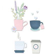 Load image into Gallery viewer, Sizzix Thinlits Die Set Tea Cups (665898)