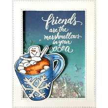 Load image into Gallery viewer, Stampendous Fran's Cling Rubber Stamps Marshmallow Friends (CRF247)