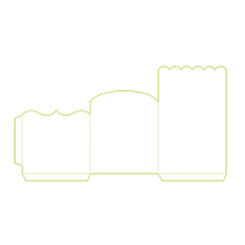 Load image into Gallery viewer, Fun Stampers Journey Pocket Card Die Template (DI-0003)
