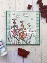 Load image into Gallery viewer, PaperArtsy Eclectica3 Stamp & Stencil Set by Kay Carley The Earth Laughs (EKC45)