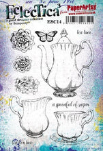 Load image into Gallery viewer, PaperArtsy Stamp Set Tea Time designed by Scrapcosy (ESC14)