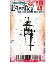 Load image into Gallery viewer, PaperArtsy Eclectica3 Mini Stamp Number 44 designed by Seth Apter (EM44)