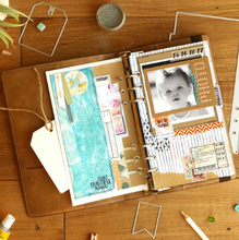 Load image into Gallery viewer, Elizabeth Craft Designs Planner Essentials A5 Planner Espresso (P002)