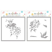 Load image into Gallery viewer, Altenew Vintage Garden Layering Stamp & Stencil Set  (ALT4771)