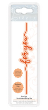 Load image into Gallery viewer, Tonic Studios- Sentiment Strips- For You (2356eUS)