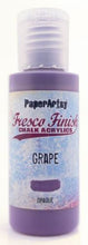 Load image into Gallery viewer, PaperArtsy Fresco Finish Chalk Acrylics Grape Opaque (FF175)