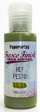 Load image into Gallery viewer, PaperArtsy Fresco Finish Chalk Acrylics Hey Pesto Translucent (FF49)