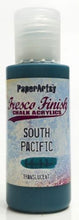 Load image into Gallery viewer, PaperArtsy Fresco Finish Chalk Acrylics South Pacific Translucent (FF45)