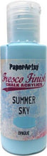 Load image into Gallery viewer, PaperArtsy Fresco Finish Chalk Acrylics Summer Sky Opaque (FF150)